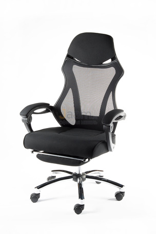 Кресло H-007 А black (black plastic)